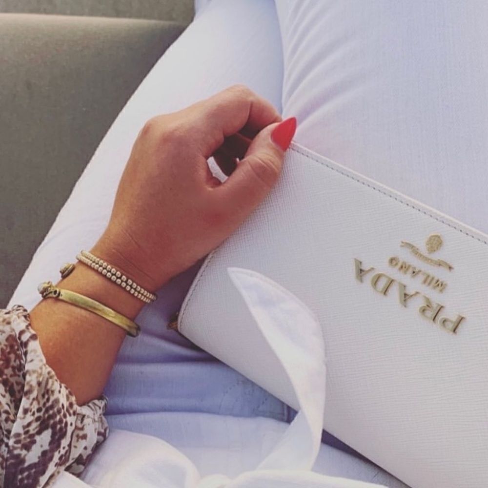 Boho  gold bangle